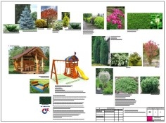 Подборка растений и малых архитектурных форм